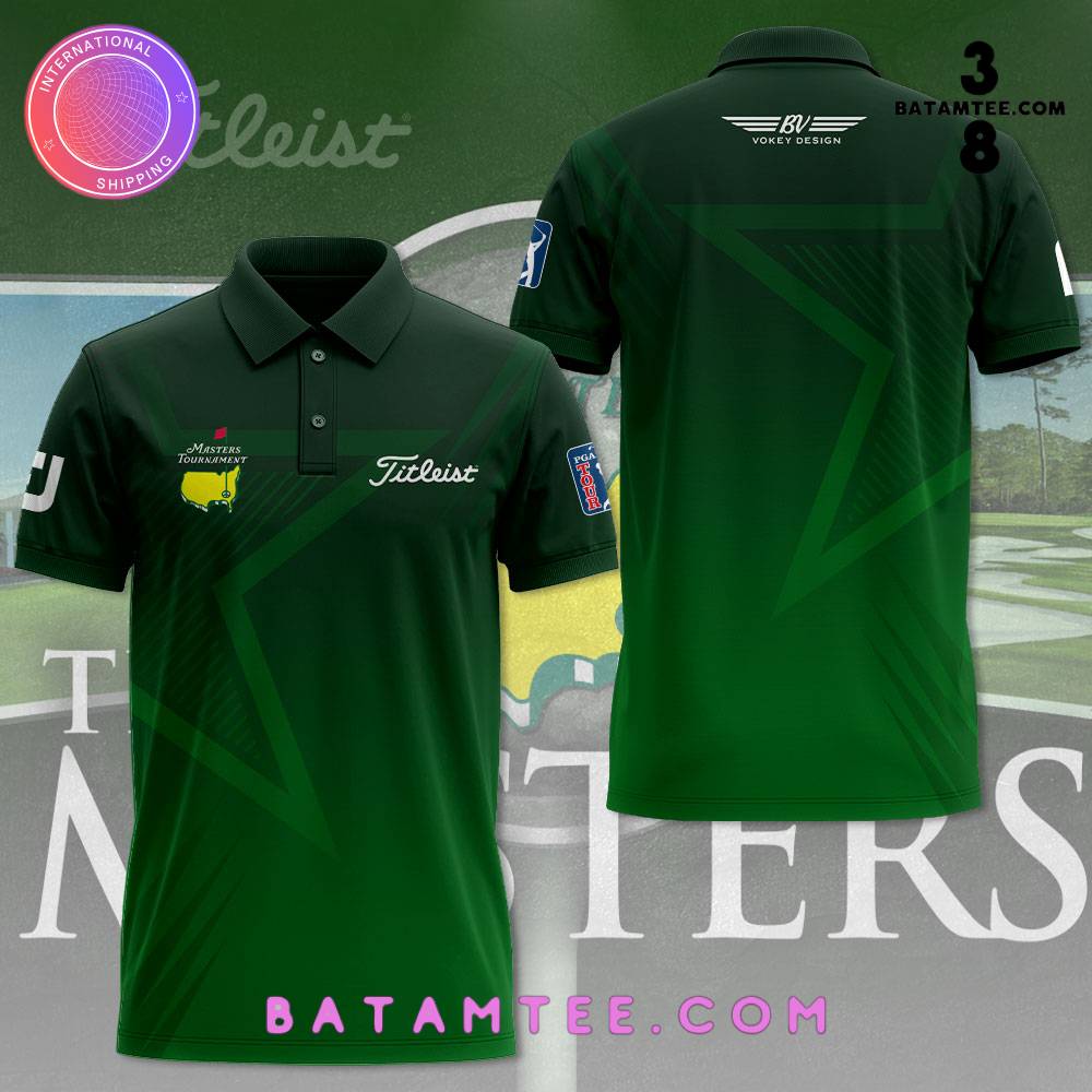 Masters Tournament x Titleist Polo Shirt's Overview - Batamtee Shop - Threads & Totes: Your Style Destination