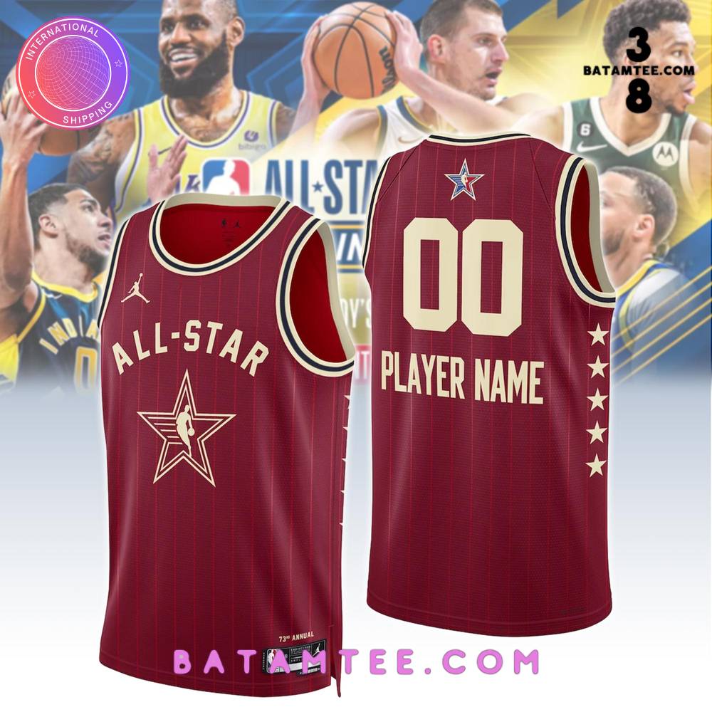 NBA All Star West Personalized Basketball Jersey's Overview - Batamtee Shop - Threads & Totes: Your Style Destination