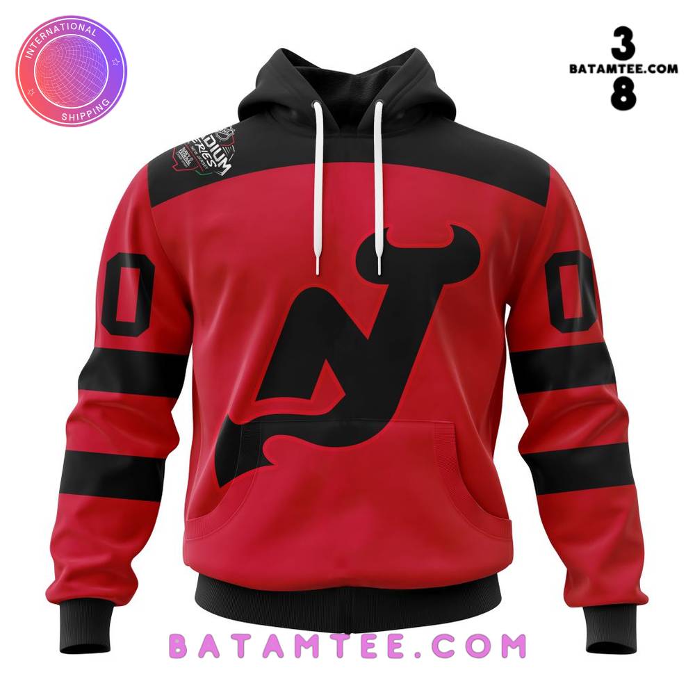 NHL New Jersey Devils Personalized 2024 Stadium Series Hoodie's Overview - Batamtee Shop - Threads & Totes: Your Style Destination