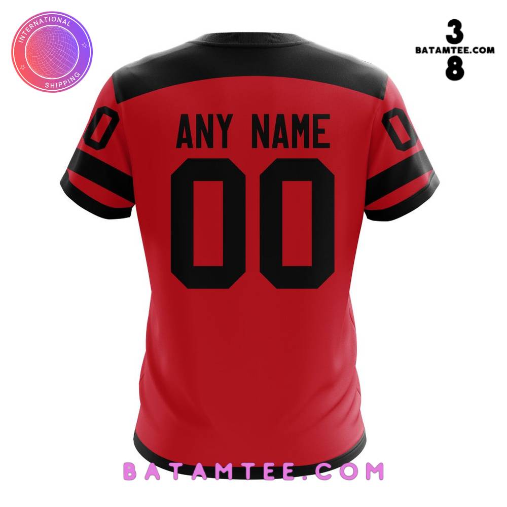 NHL New Jersey Devils Personalized 2024 Stadium Series T-Shirt's Overview - Batamtee Shop - Threads & Totes: Your Style Destination