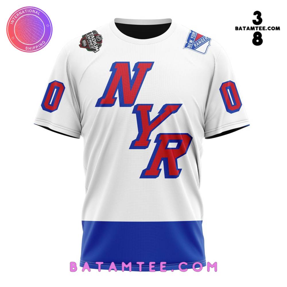 NHL New York Rangers Personalized 2024 Stadium Series T-Shirt