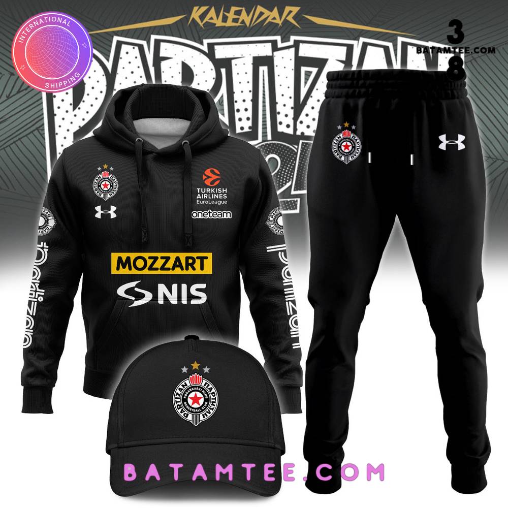 Partizan Belgrade Basketball Hoodie, Pants, Cap's Overview - Batamtee Shop - Threads & Totes: Your Style Destination