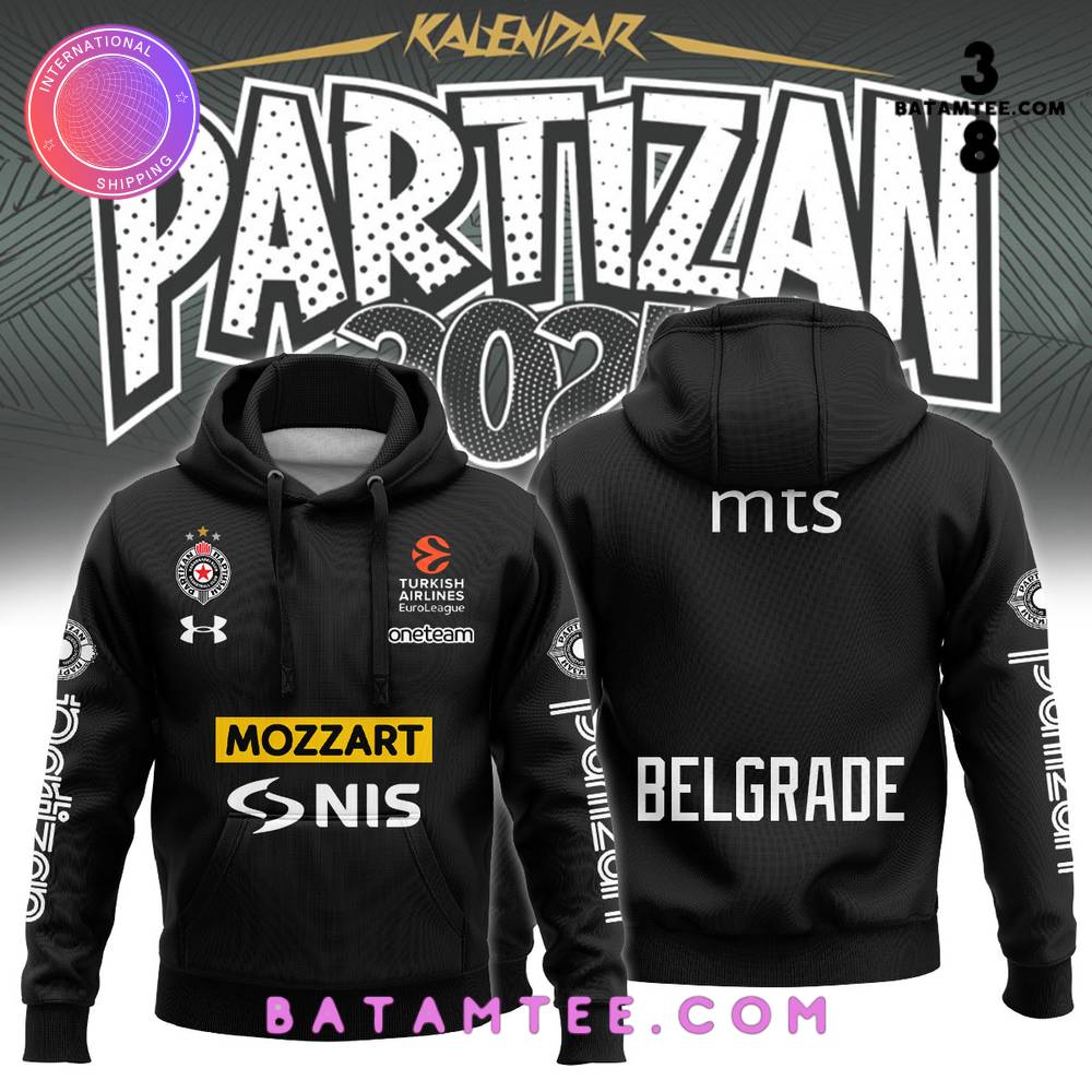 Partizan Belgrade Basketball Hoodie, Pants, Cap's Overview - Batamtee Shop - Threads & Totes: Your Style Destination