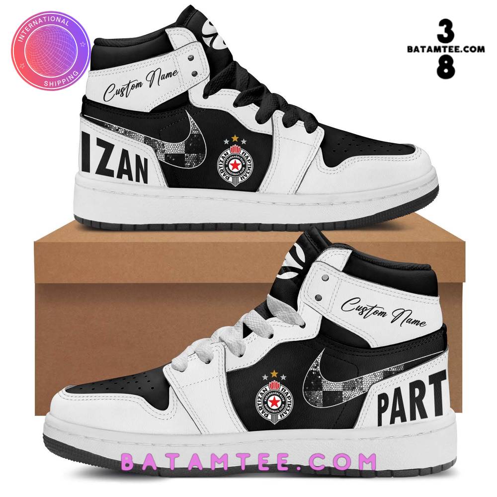 Partizan Belgrade Custom Name Air Jordan 1 Sneaker's Overview - Batamtee Shop - Threads & Totes: Your Style Destination