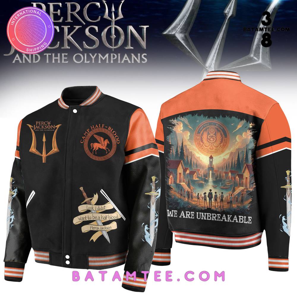 Percy Jackson and the Olympians Baseball Jacket