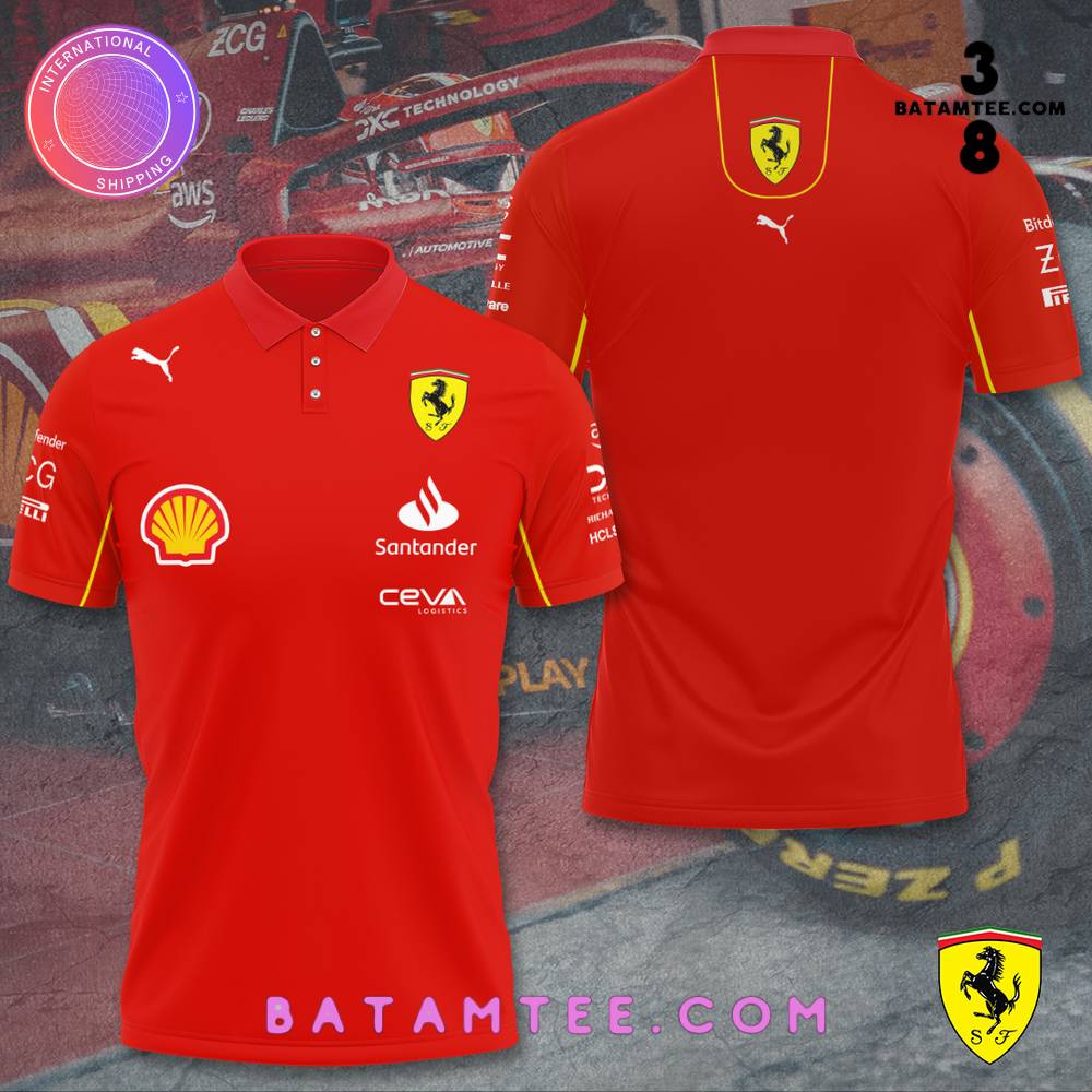 Scuderia Ferrari F1 Team 2024 Polo Shirt's Overview - Batamtee Shop - Threads & Totes: Your Style Destination