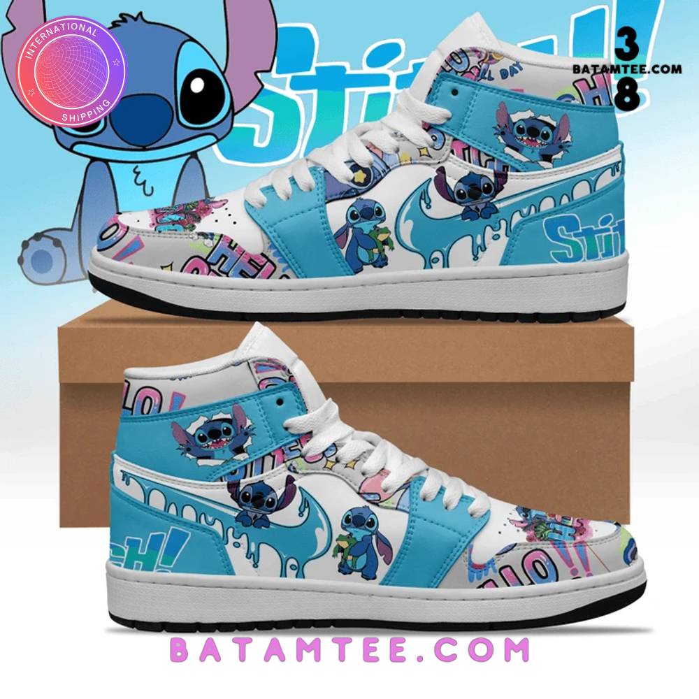 Stitch Anaho High Top Air Jordan 1 Sneaker's Overview - Batamtee Shop - Threads & Totes: Your Style Destination