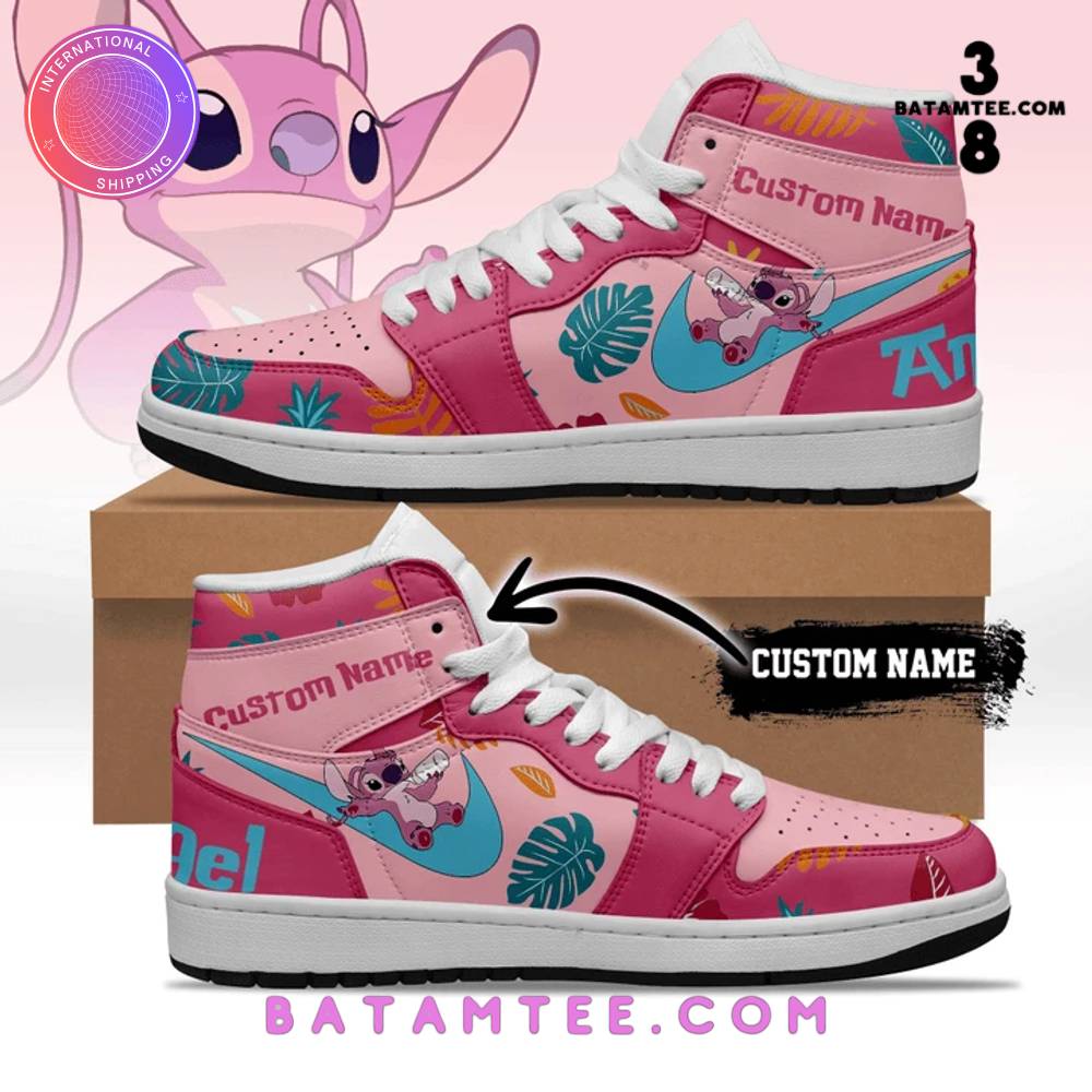 Stitch Angle Custom Name Air Jordan 1 Sneaker's Overview - Batamtee Shop - Threads & Totes: Your Style Destination