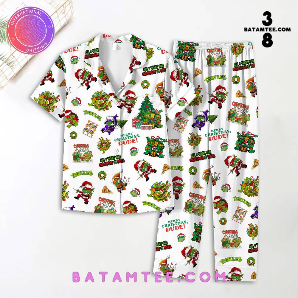 Teenage Mutant Ninja Turtles Cowabunga Button Down Pyjama Set