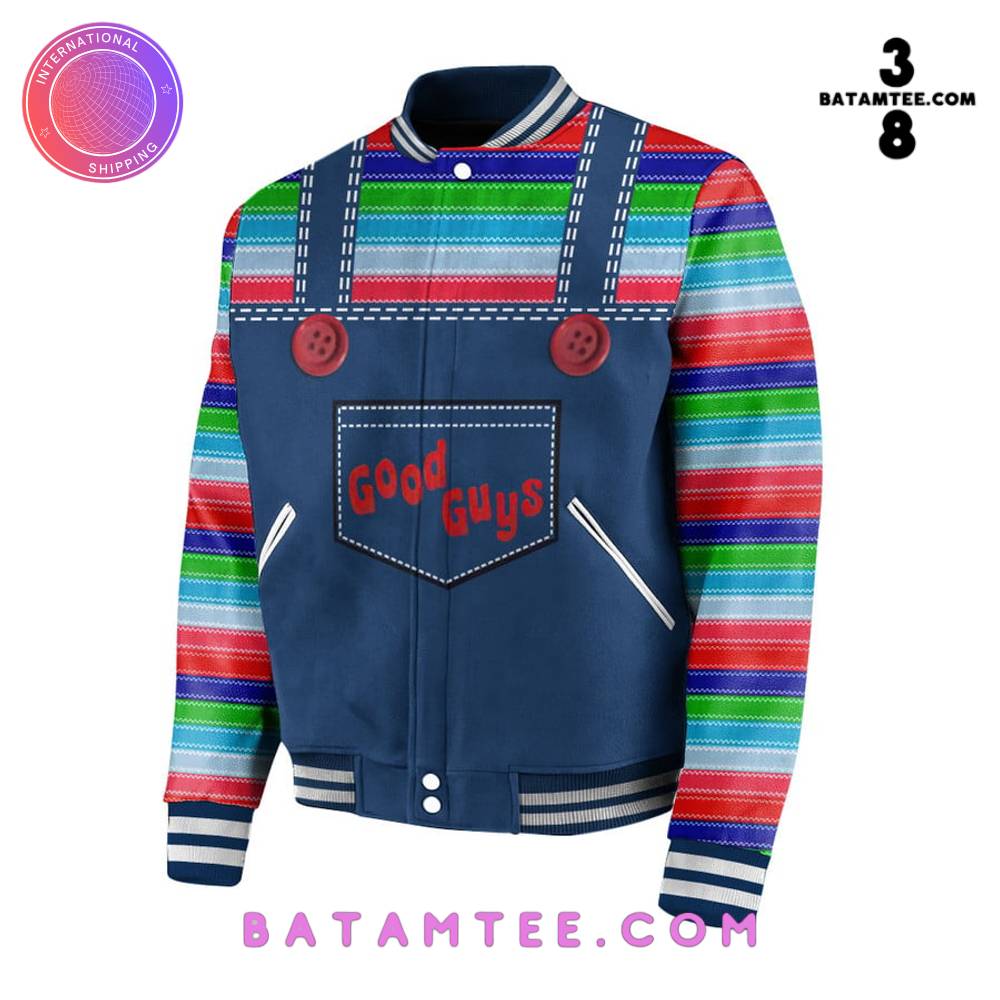 The Chucky Wanna Play Baseball Jacket's Overview - Batamtee Shop - Threads & Totes: Your Style Destination