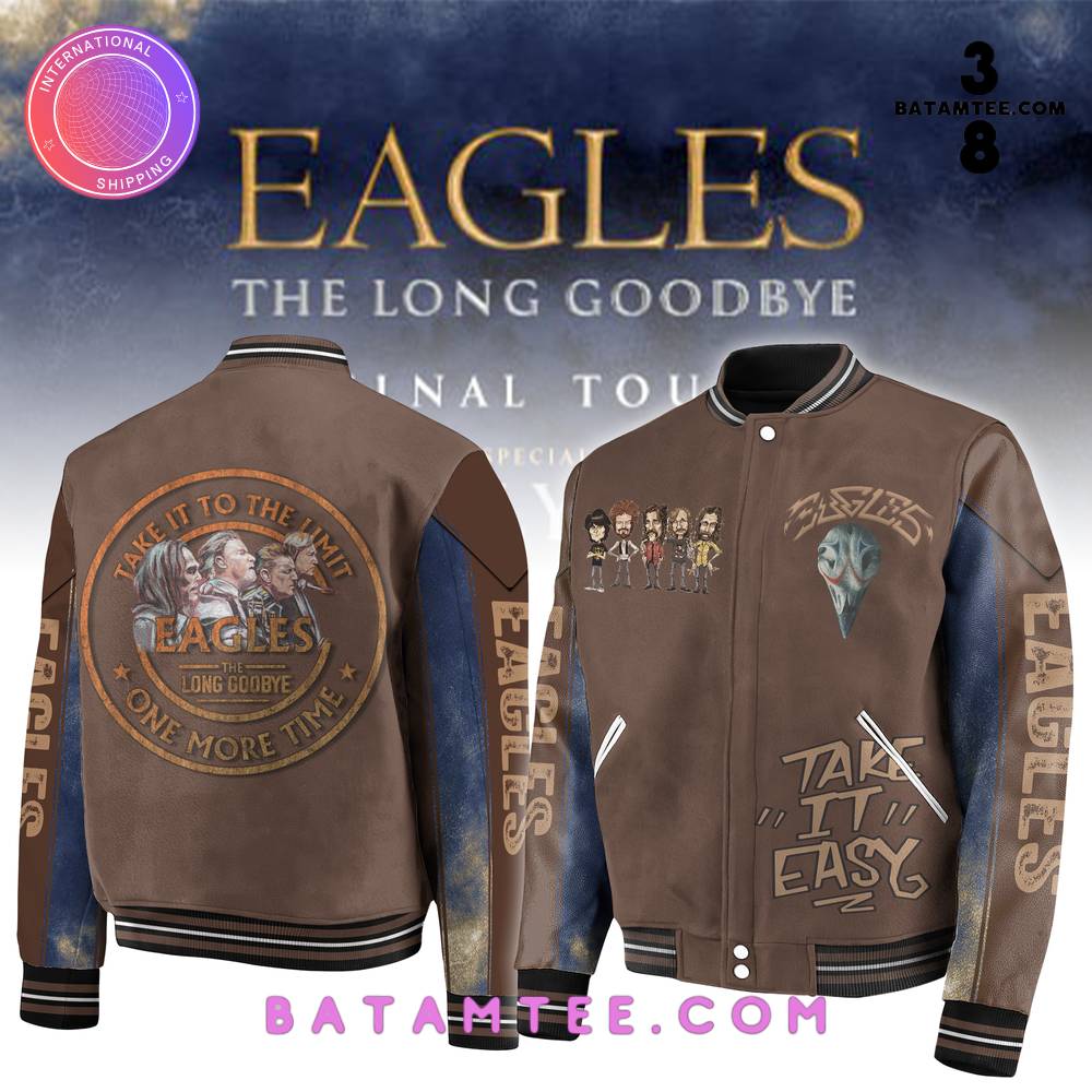 The Eagles Rock Band Baseball Jacket's Overview - Batamtee Shop - Threads & Totes: Your Style Destination