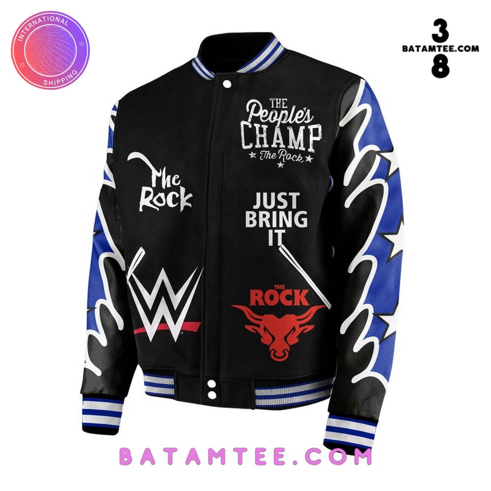 The Rock WWE Baseball Jacket's Overview - Batamtee Shop - Threads & Totes: Your Style Destination