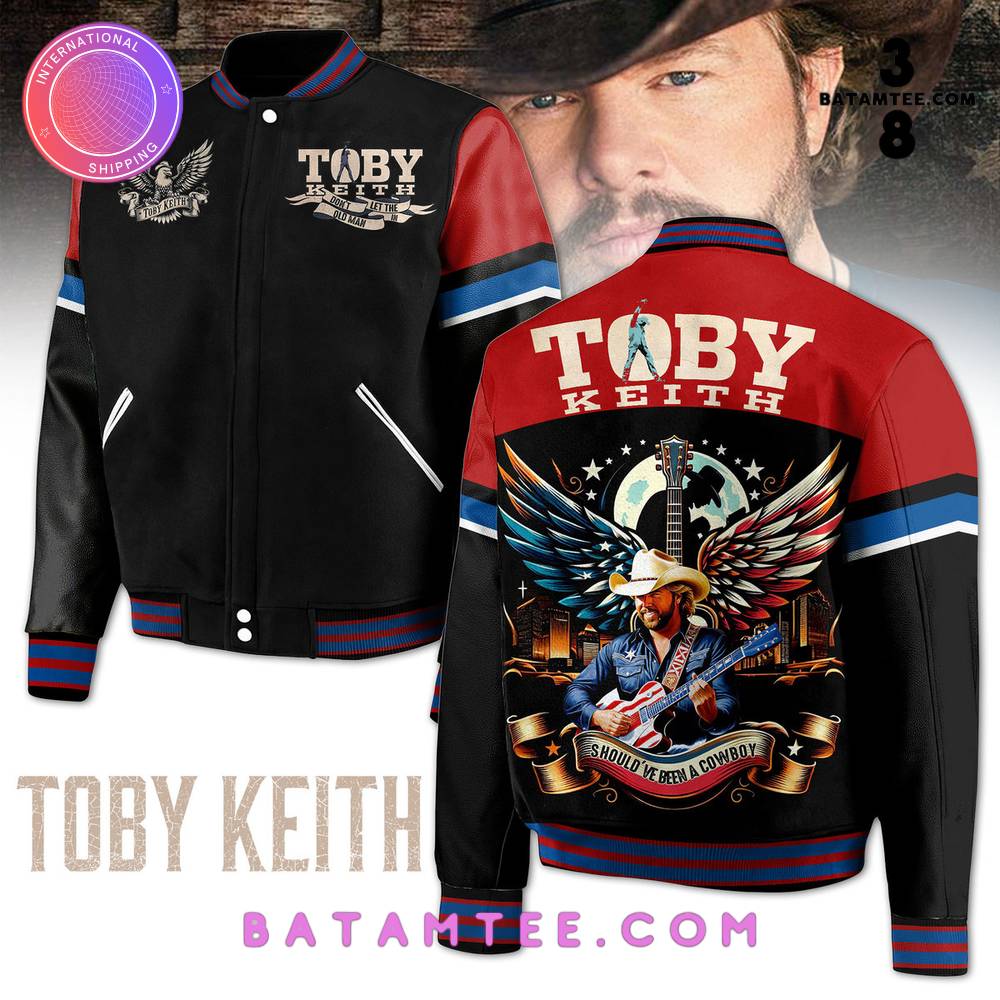 Toby Keith Cowboy Baseball Jacket's Overview - Batamtee Shop - Threads & Totes: Your Style Destination