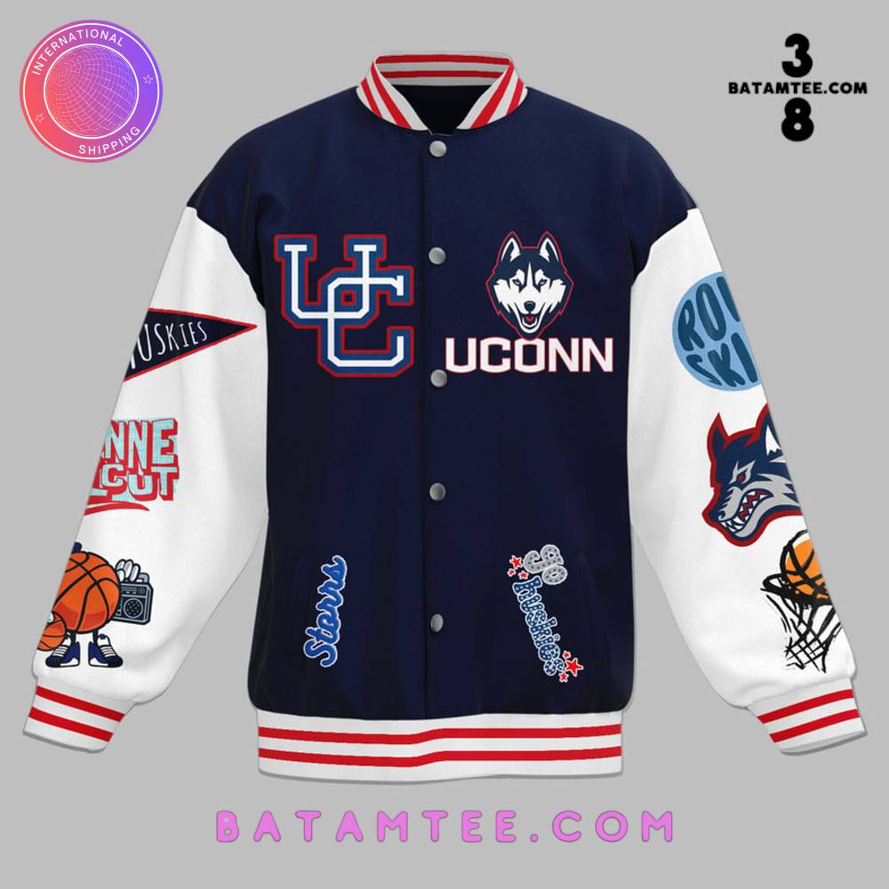 Uconn Basketball is Life Baseball Jacket's Overview - Batamtee Shop - Threads & Totes: Your Style Destination