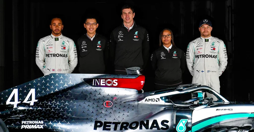 Show Your Support for Mercedes-AMG PETRONAS F1 Team in Customized Race Suit Hoodie's Overview - Batamtee Shop - Threads & Totes: Your Style Destination