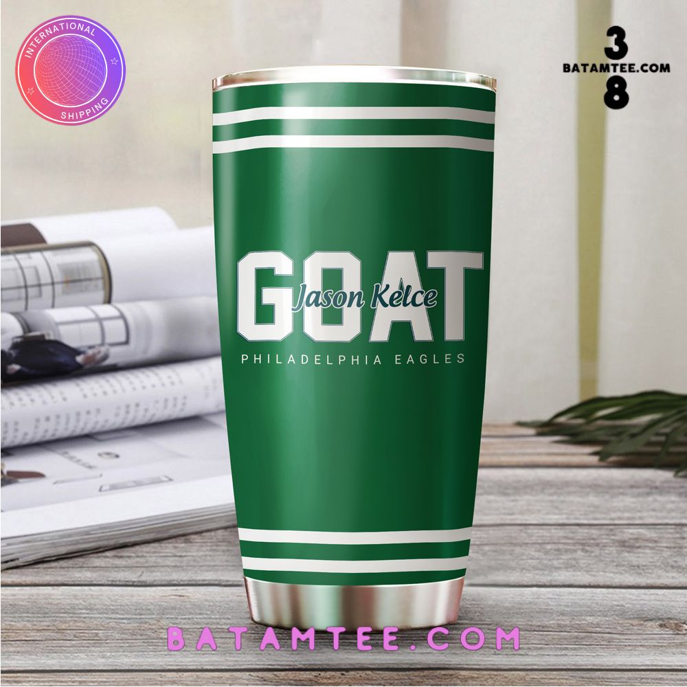 A Legendary Career Jason Kelce GOAT Philadelphia Eagles 13 Seasons Tumbler's Overview - Batamtee Shop - Threads & Totes: Your Style Destination