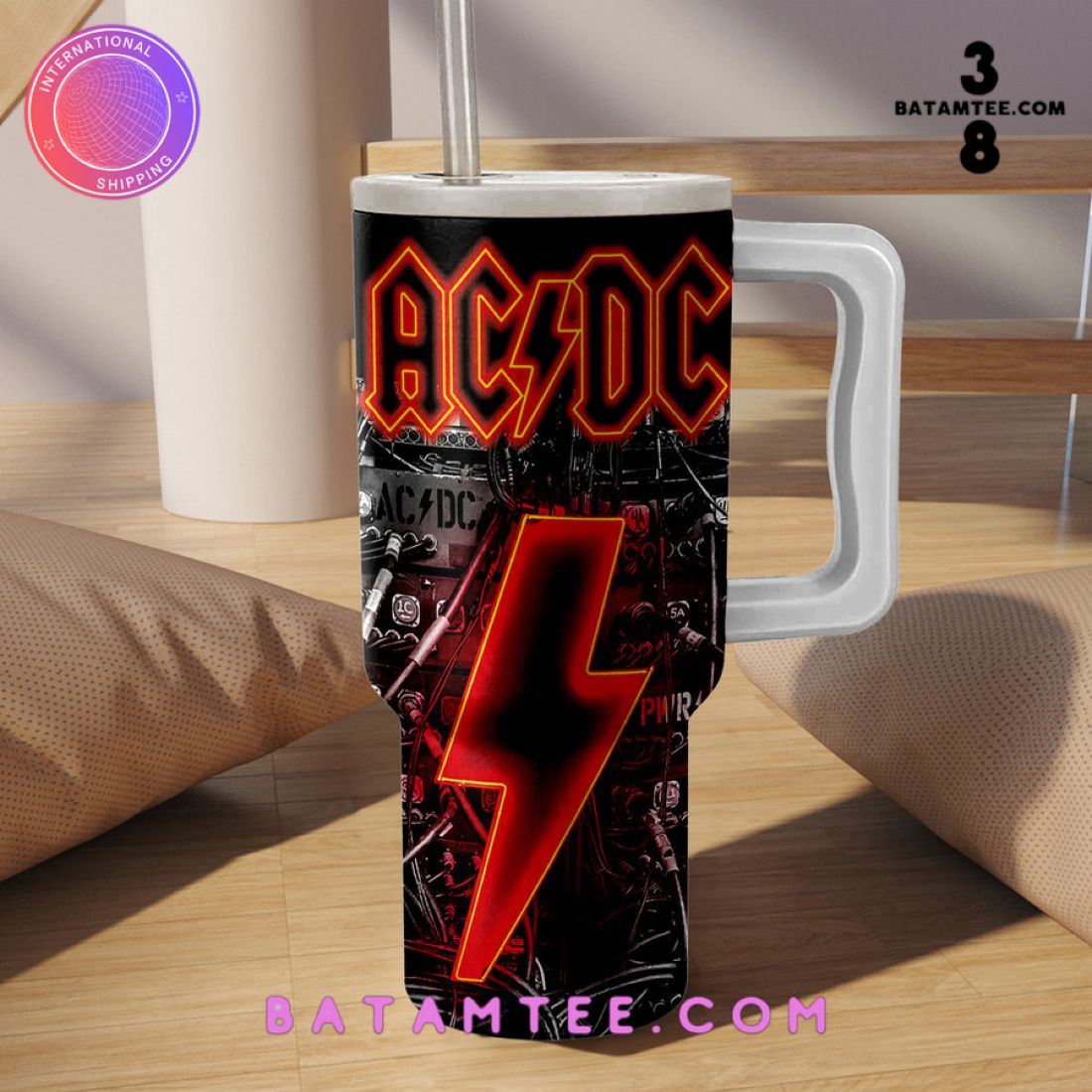 ACDC Power Up World Tour 2024 Stanley Tumbler 40oz's Overview - Batamtee Shop - Threads & Totes: Your Style Destination