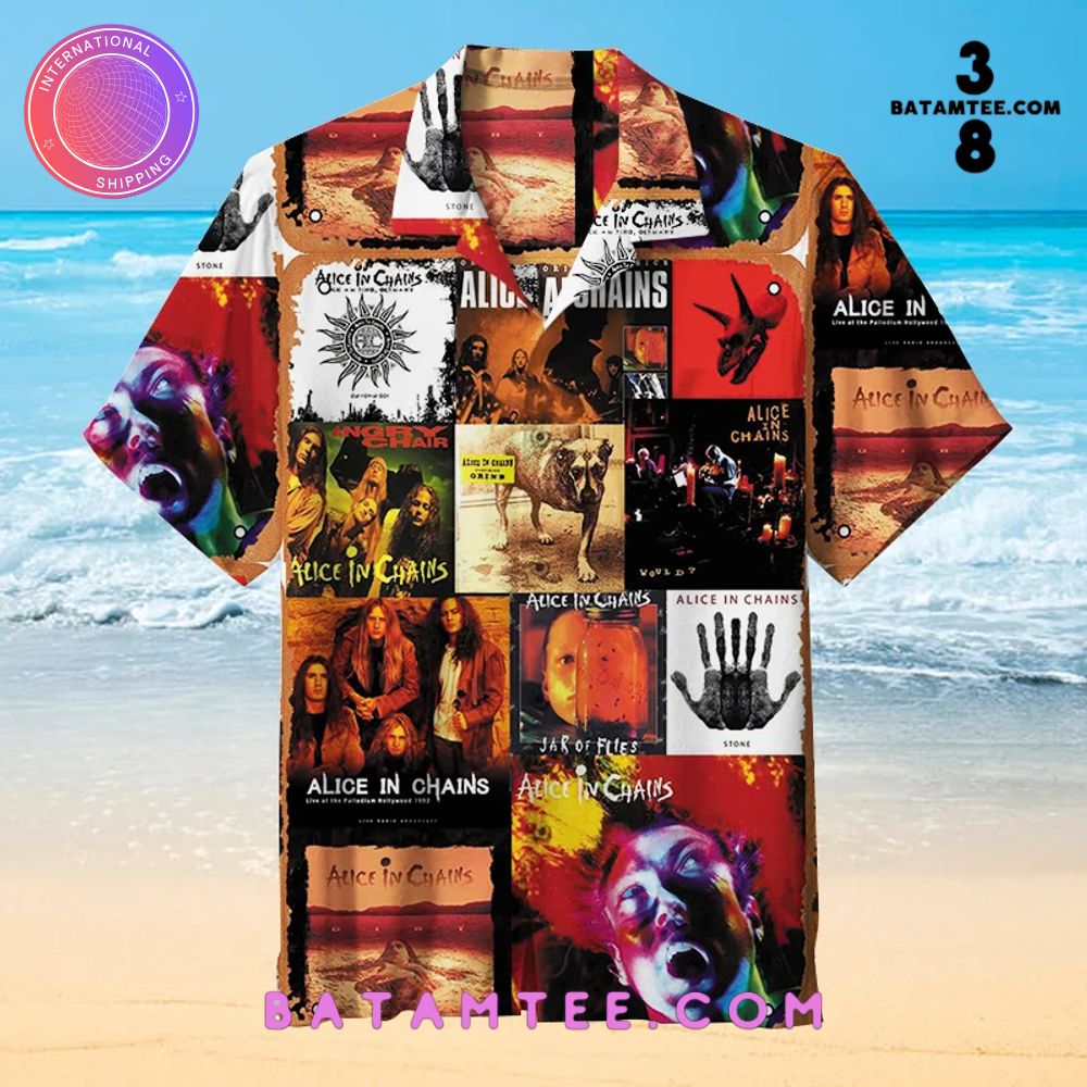 Alice In Chains Rock Band Hawaiian Shirt's Overview - Batamtee Shop - Threads & Totes: Your Style Destination