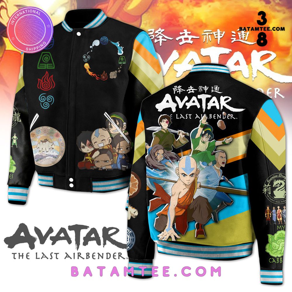 Avatar The Last Airbender Baseball Jacket's Overview - Batamtee Shop - Threads & Totes: Your Style Destination