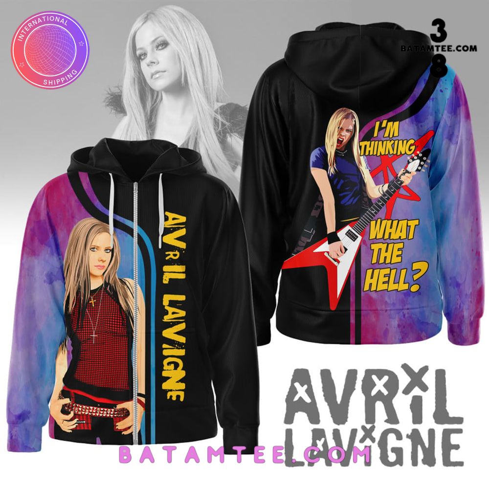 Avril Lavigne What the Hell Hoodie's Overview - Batamtee Shop - Threads & Totes: Your Style Destination