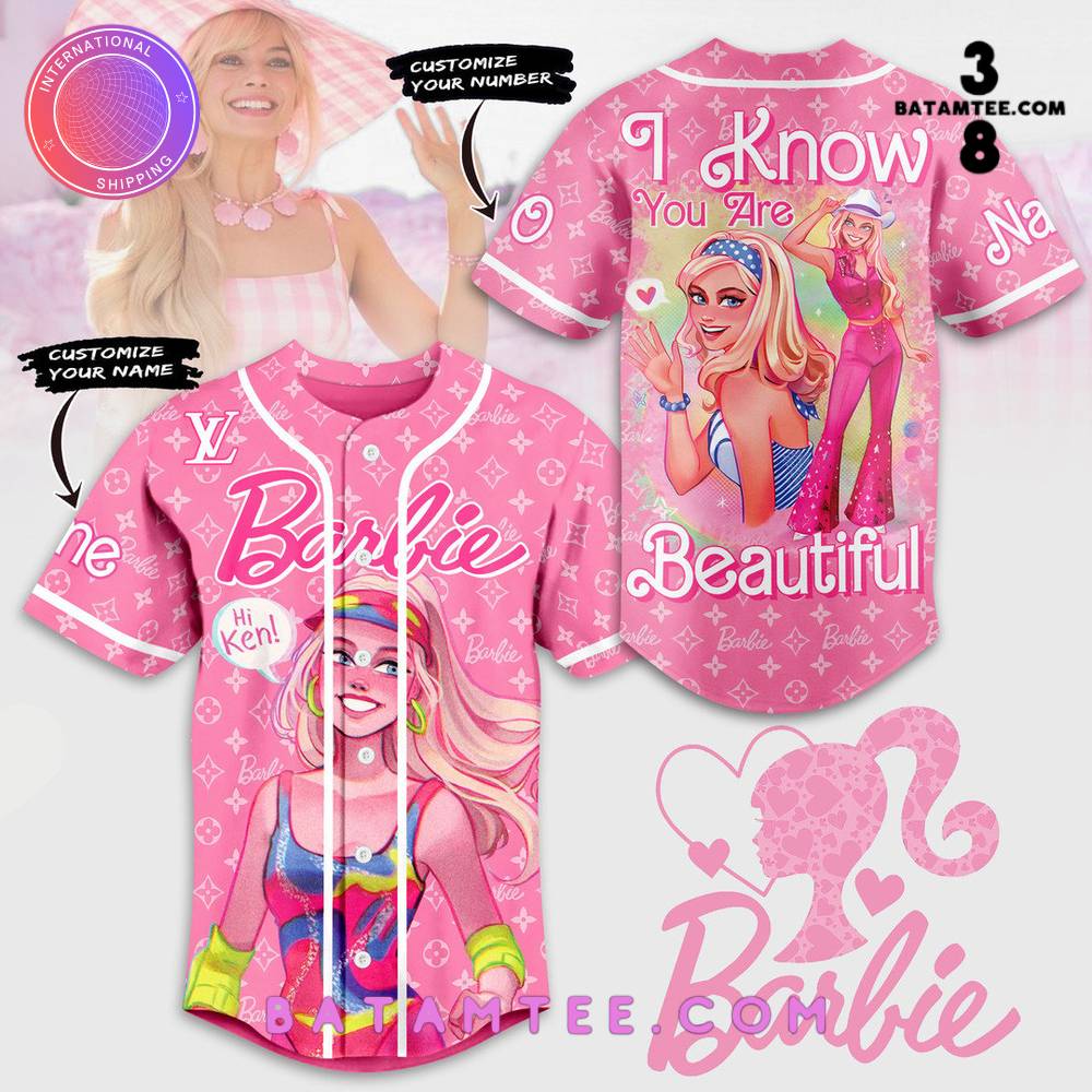 Barbie x Louis Vuitton Baseball Jersey's Overview - Batamtee Shop - Threads & Totes: Your Style Destination