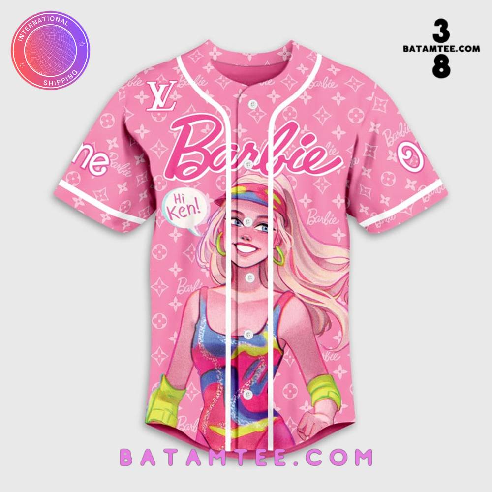 Barbie x Louis Vuitton Baseball Jersey's Overview - Batamtee Shop - Threads & Totes: Your Style Destination