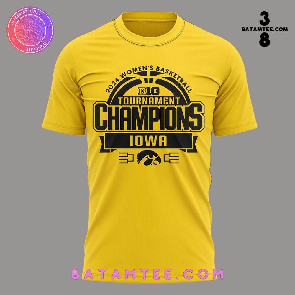 Caitlin Clark 22 Iowa Hawkeye Women Basketball 2024 Yellow T-Shirt's Overview - Batamtee Shop - Threads & Totes: Your Style Destination