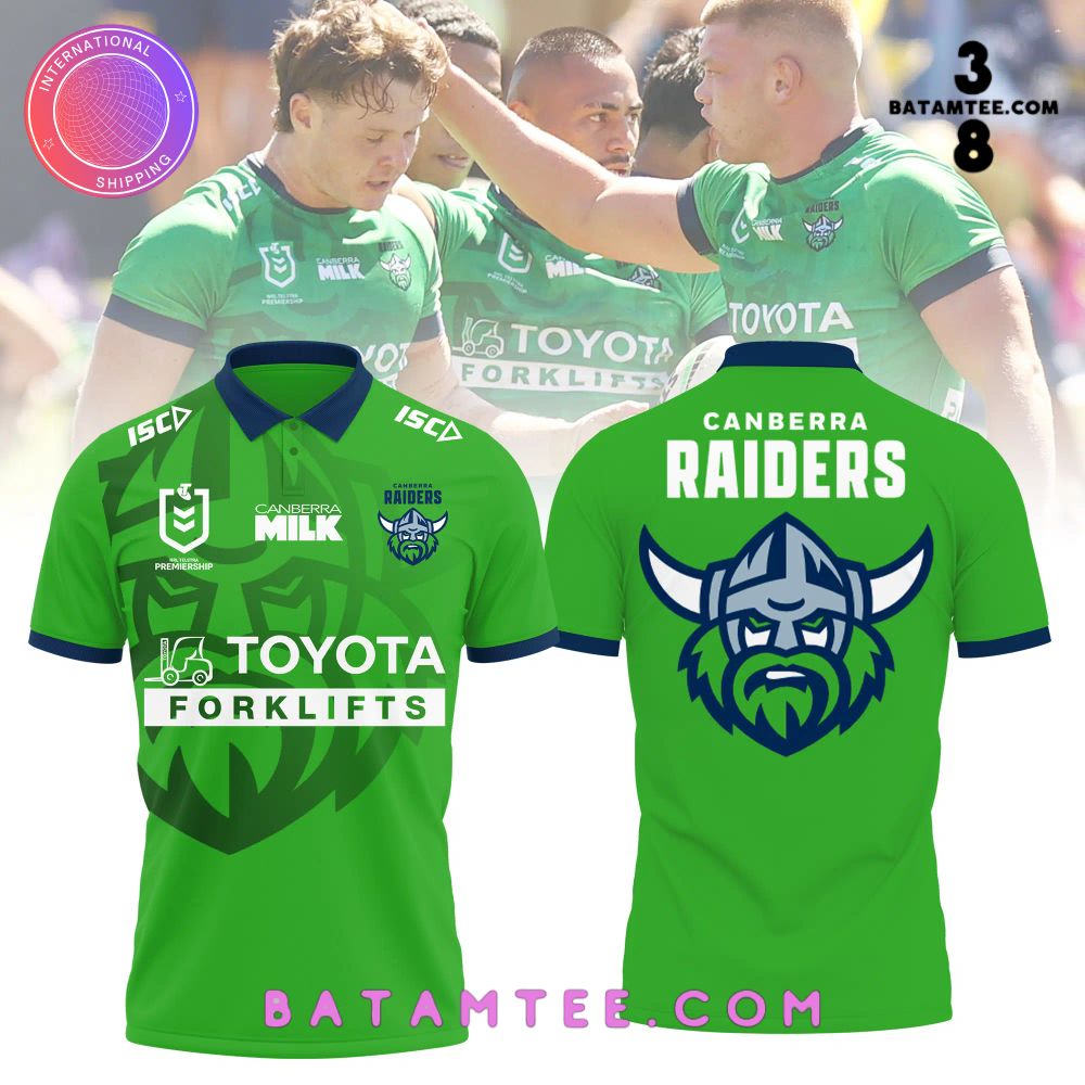 Canberra Raiders 2024 Alternate Polo Shirt's Overview - Batamtee Shop - Threads & Totes: Your Style Destination