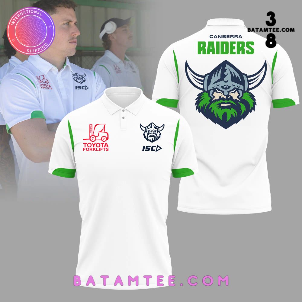 Canberra Raiders 2024 White Polo Shirt's Overview - Batamtee Shop - Threads & Totes: Your Style Destination