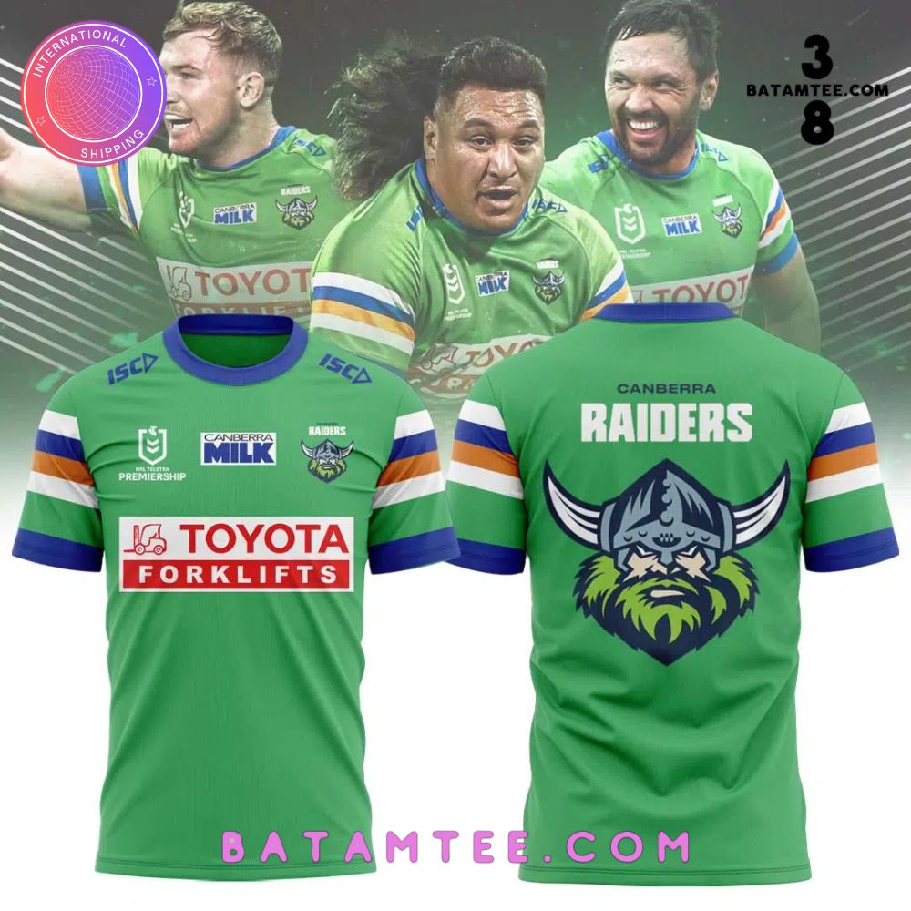 Canberra Raiders New 2024 T-Shirt's Overview - Batamtee Shop - Threads & Totes: Your Style Destination