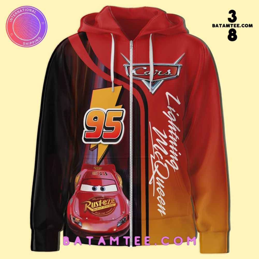 Cars Lightning McQueen 95 Hoodie's Overview - Batamtee Shop - Threads & Totes: Your Style Destination