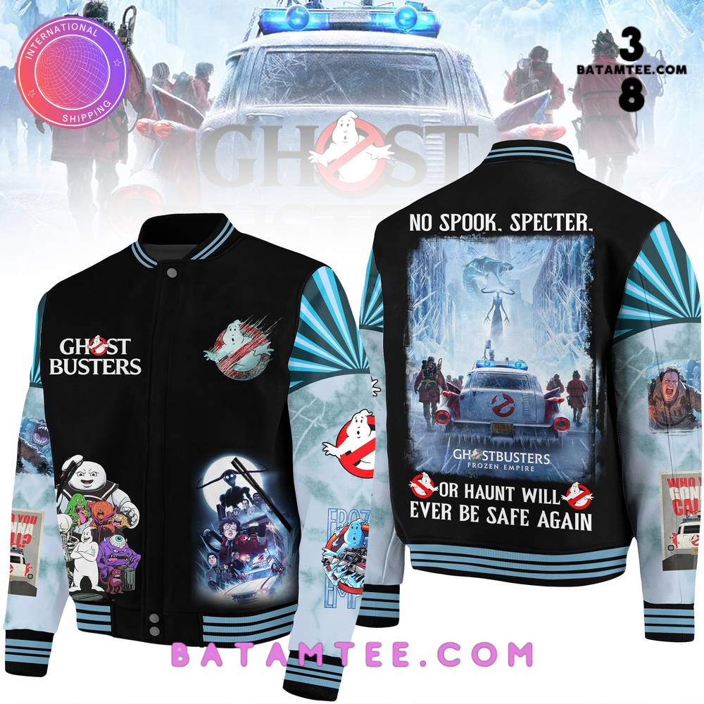 Ghostbusters No Spook Specter Baseball Jacket's Overview - Batamtee Shop - Threads & Totes: Your Style Destination