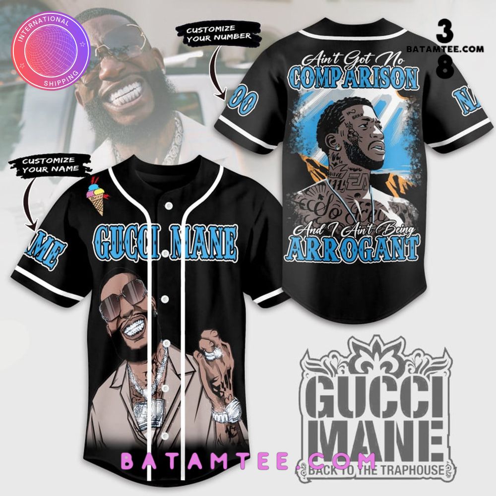 Gucci Mane Back to The Traphouse Baseball Jersey's Overview - Batamtee Shop - Threads & Totes: Your Style Destination