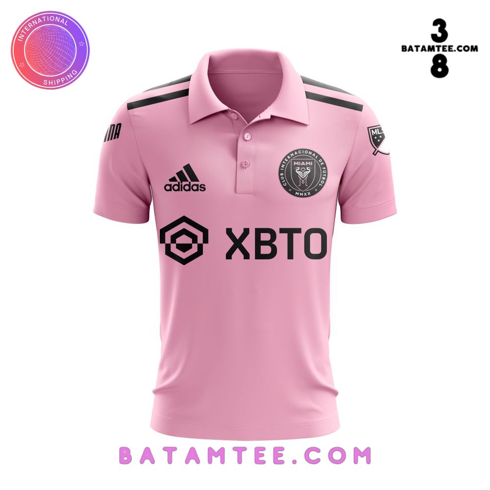 Inter Miami CF Pink Polo Shirt's Overview - Batamtee Shop - Threads & Totes: Your Style Destination