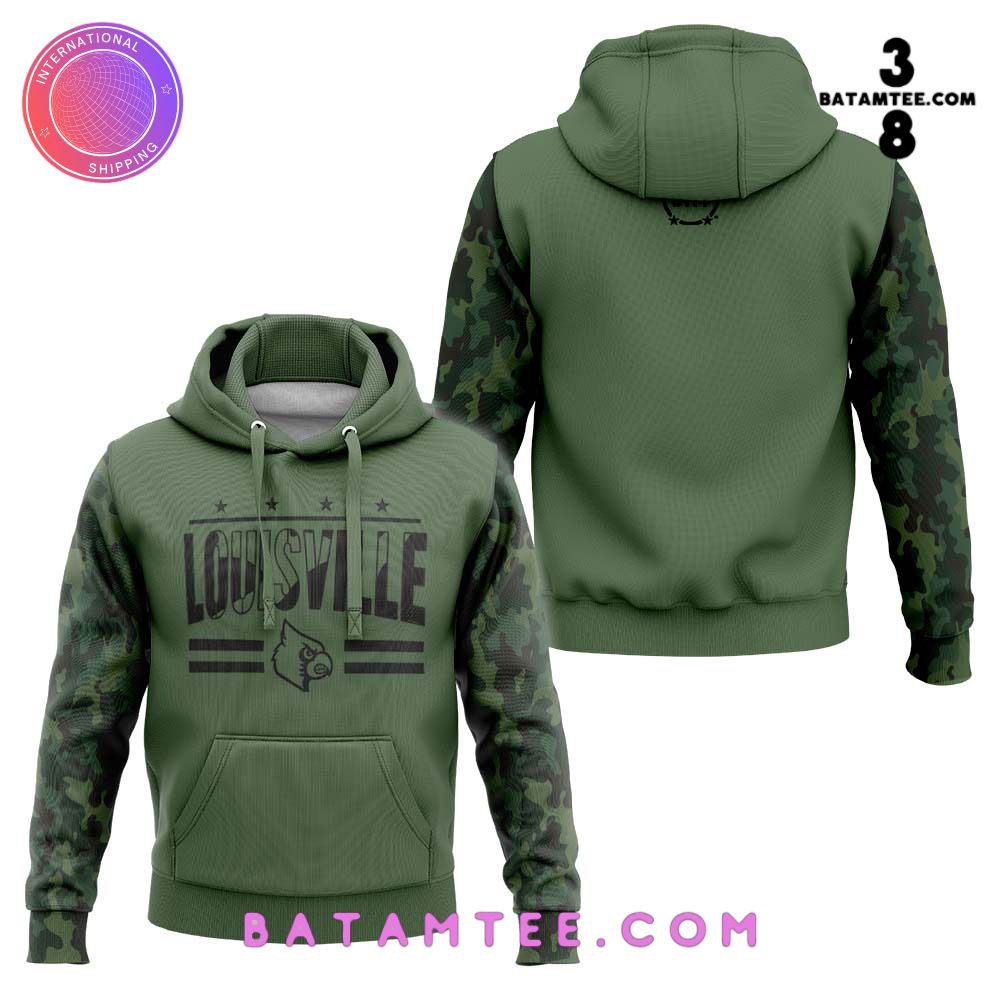 Louisville Cardinals NCAA Division I Basketball Camo Hoodie's Overview - Batamtee Shop - Threads & Totes: Your Style Destination