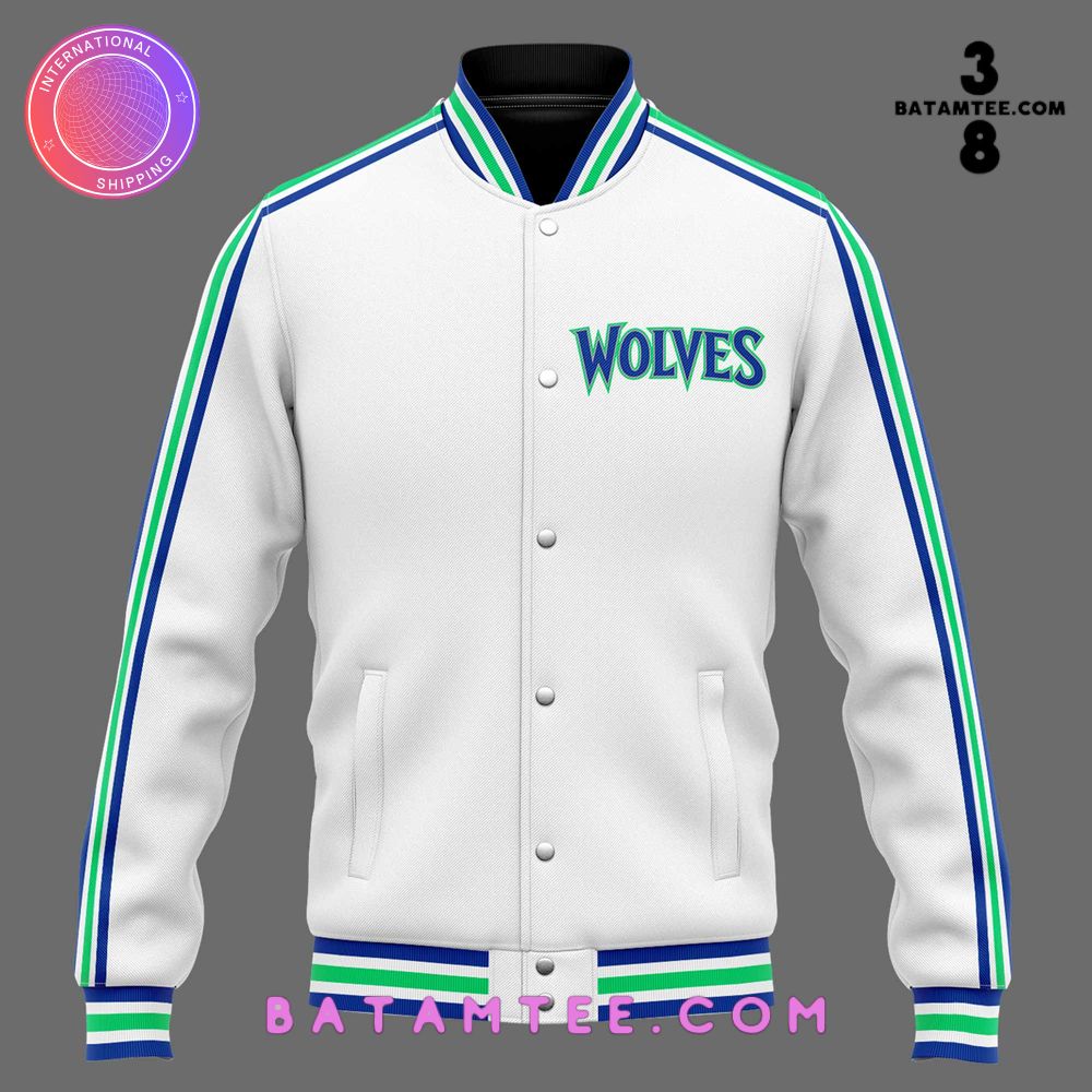 Minnesota Timberwolves NBA Baseball Jacket's Overview - Batamtee Shop - Threads & Totes: Your Style Destination