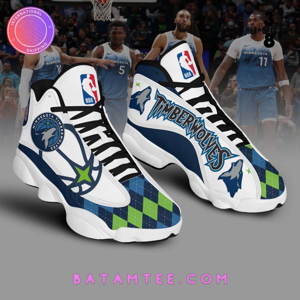 NBA Minnesota Timberwolves Air Jordan 13 Sneaker's Overview - Batamtee Shop - Threads & Totes: Your Style Destination