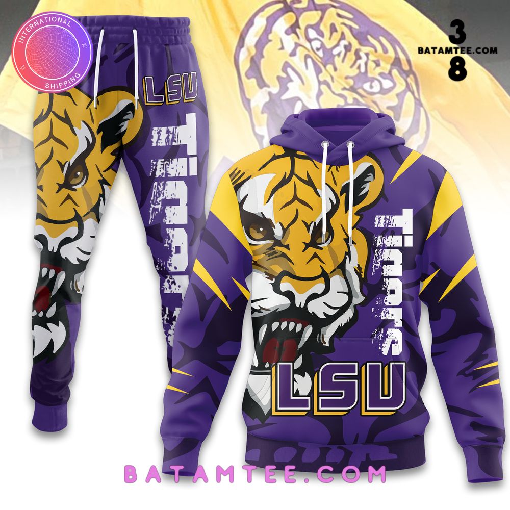 NCAA LSU Tigers Combo Hoodie Pants's Overview - Batamtee Shop - Threads & Totes: Your Style Destination