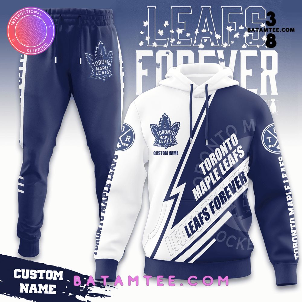 NHL Toronto Maple Leafs Forever Custom Name Combo Hoodie, Pants's Overview - Batamtee Shop - Threads & Totes: Your Style Destination