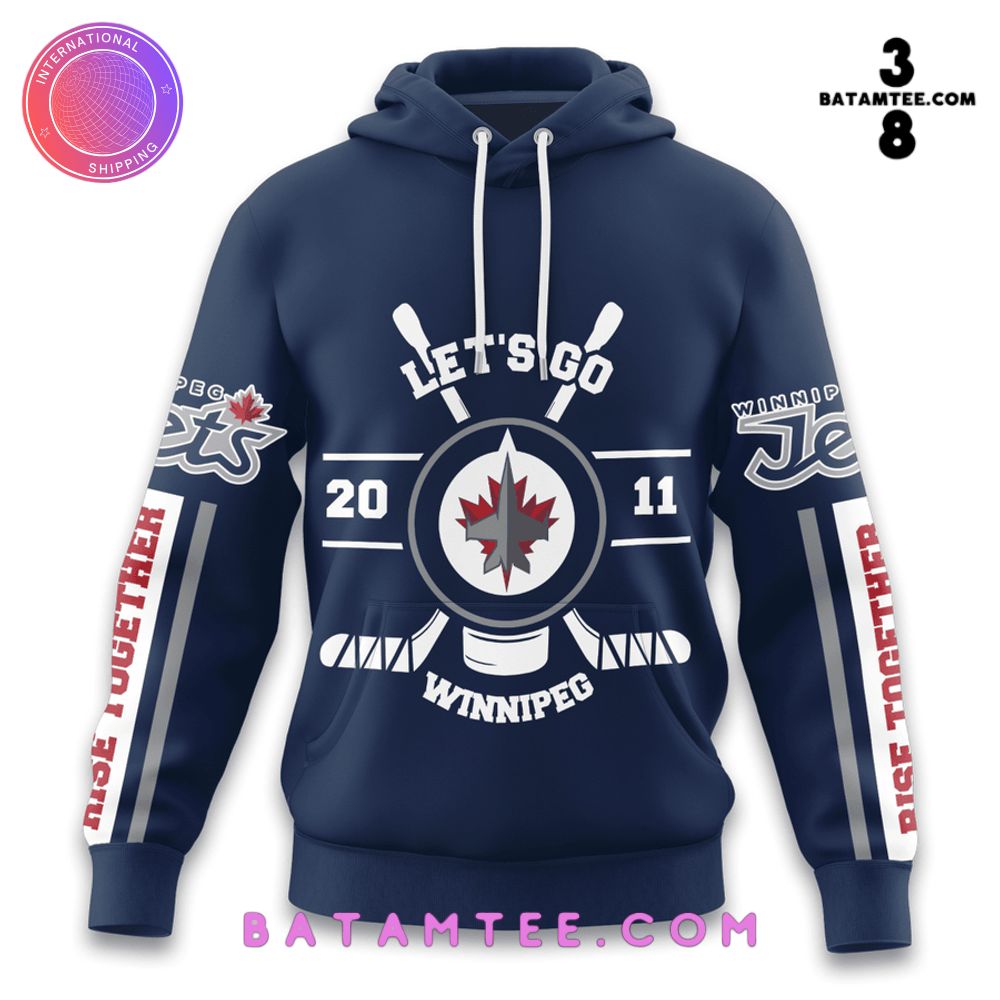 NHL Winnipeg Jets Rise Together Combo Hoodie, Pants's Overview - Batamtee Shop - Threads & Totes: Your Style Destination