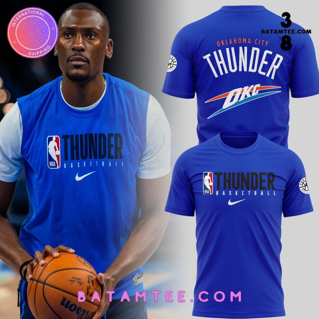 Oklahoma City Thunder 2024 T-Shirt's Overview - Batamtee Shop - Threads & Totes: Your Style Destination