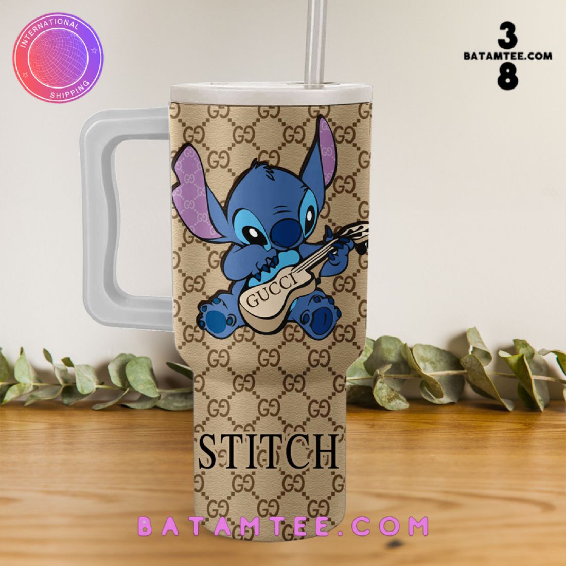 Stitch x Gucci Stanley Tumbler 40oz's Overview - Batamtee Shop - Threads & Totes: Your Style Destination