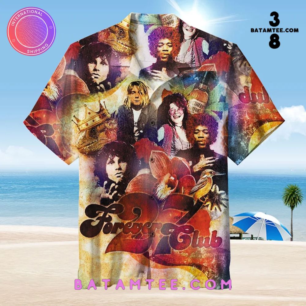 The 27 Club Hawaiian Shirt's Overview - Batamtee Shop - Threads & Totes: Your Style Destination