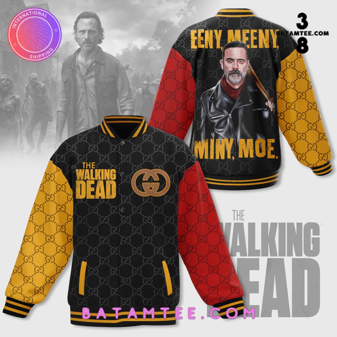 The Walking Dead x Gucci Baseball Jacket's Overview - Batamtee Shop - Threads & Totes: Your Style Destination