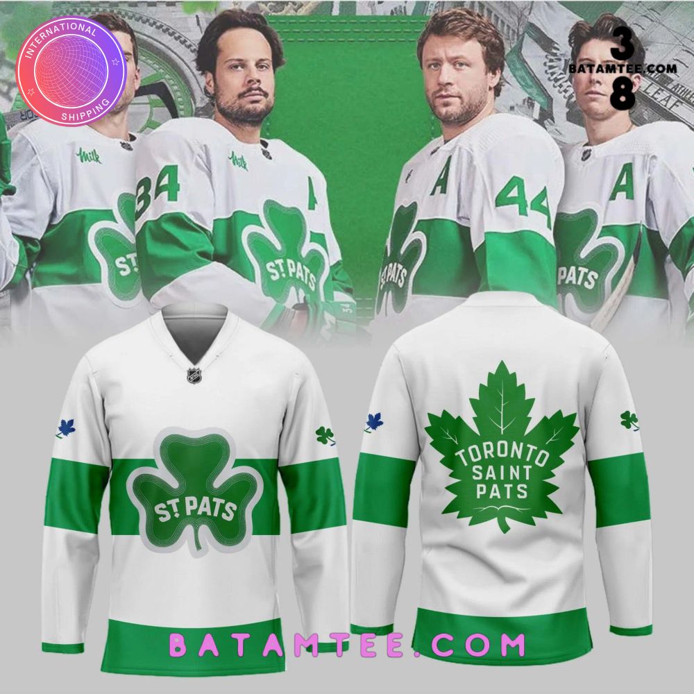 Toronto Maple Leafs “Saint Patrick’s day” Hockey Jersey's Overview - Batamtee Shop - Threads & Totes: Your Style Destination