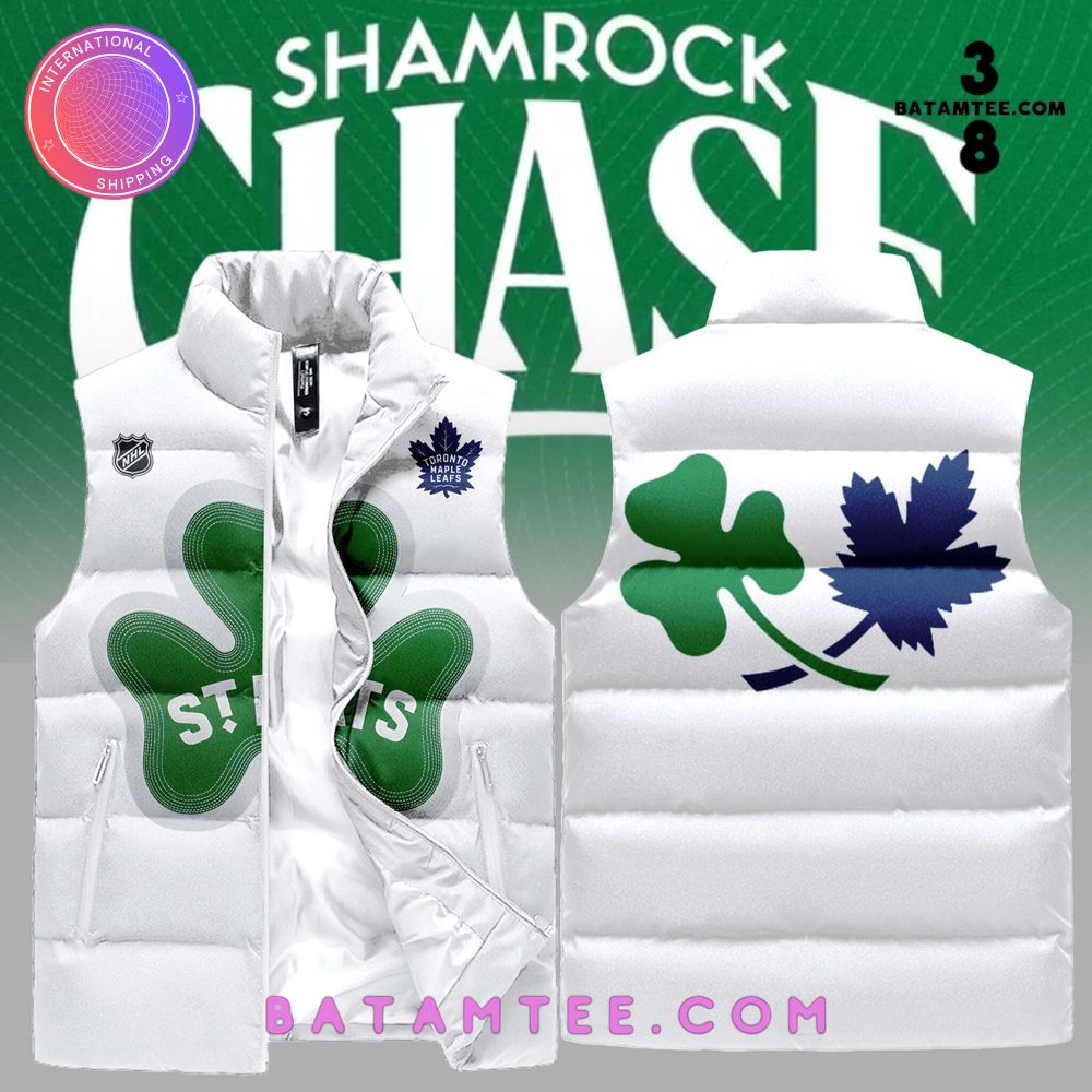 Toronto Maple Leafs “St. Pat’s” Sleeveless Puffer Down Jacket's Overview - Batamtee Shop - Threads & Totes: Your Style Destination