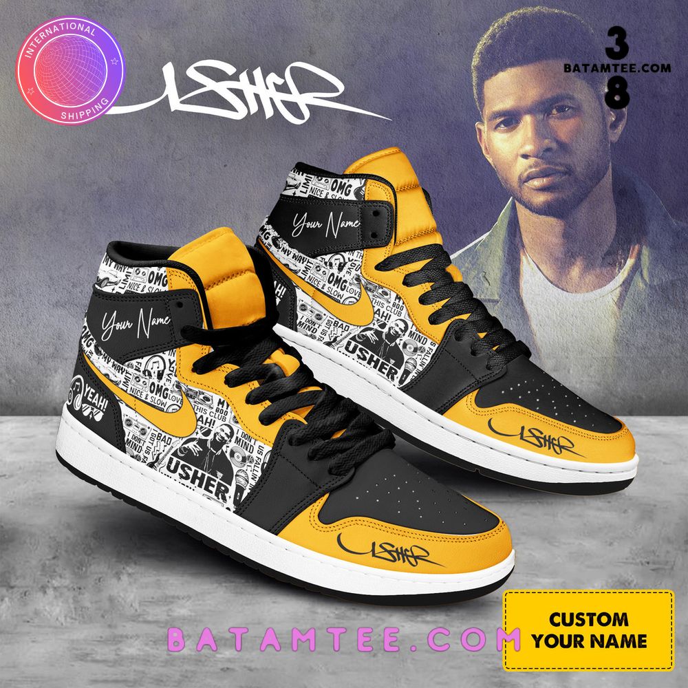 Usher Watch This Signature Air Jordan 1 Sneaker's Overview - Batamtee Shop - Threads & Totes: Your Style Destination