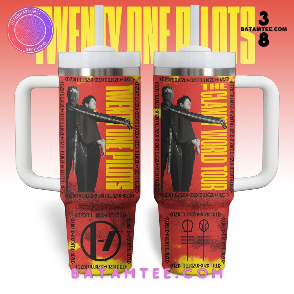 Twenty One Pilots Stanley Tumbler 40oz's Overview - Batamtee Shop - Threads & Totes: Your Style Destination