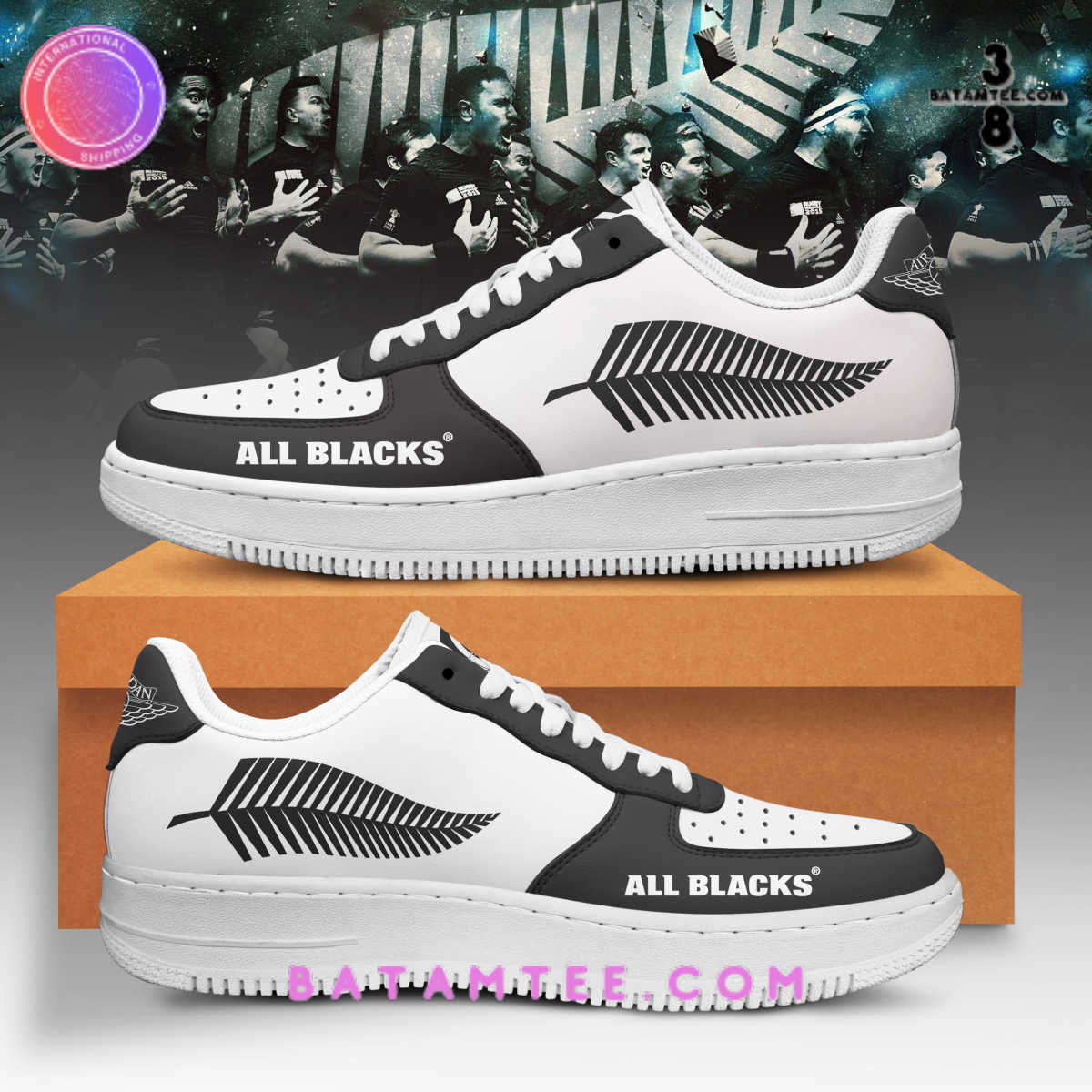 2023 New Zealand Rugby All Blacks Air Force 1 Limited Edition's Overview - Batamtee Shop - Threads & Totes: Your Style Destination